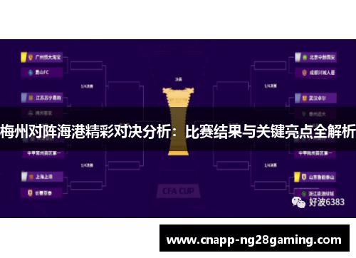 梅州对阵海港精彩对决分析：比赛结果与关键亮点全解析