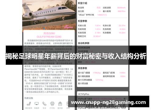 揭秘足球明星年薪背后的财富秘密与收入结构分析