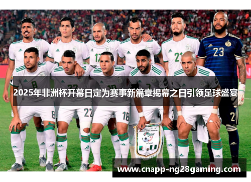 2025年非洲杯开幕日定为赛事新篇章揭幕之日引领足球盛宴