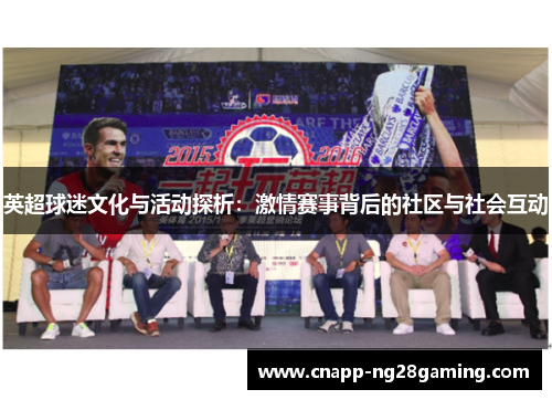 英超球迷文化与活动探析：激情赛事背后的社区与社会互动